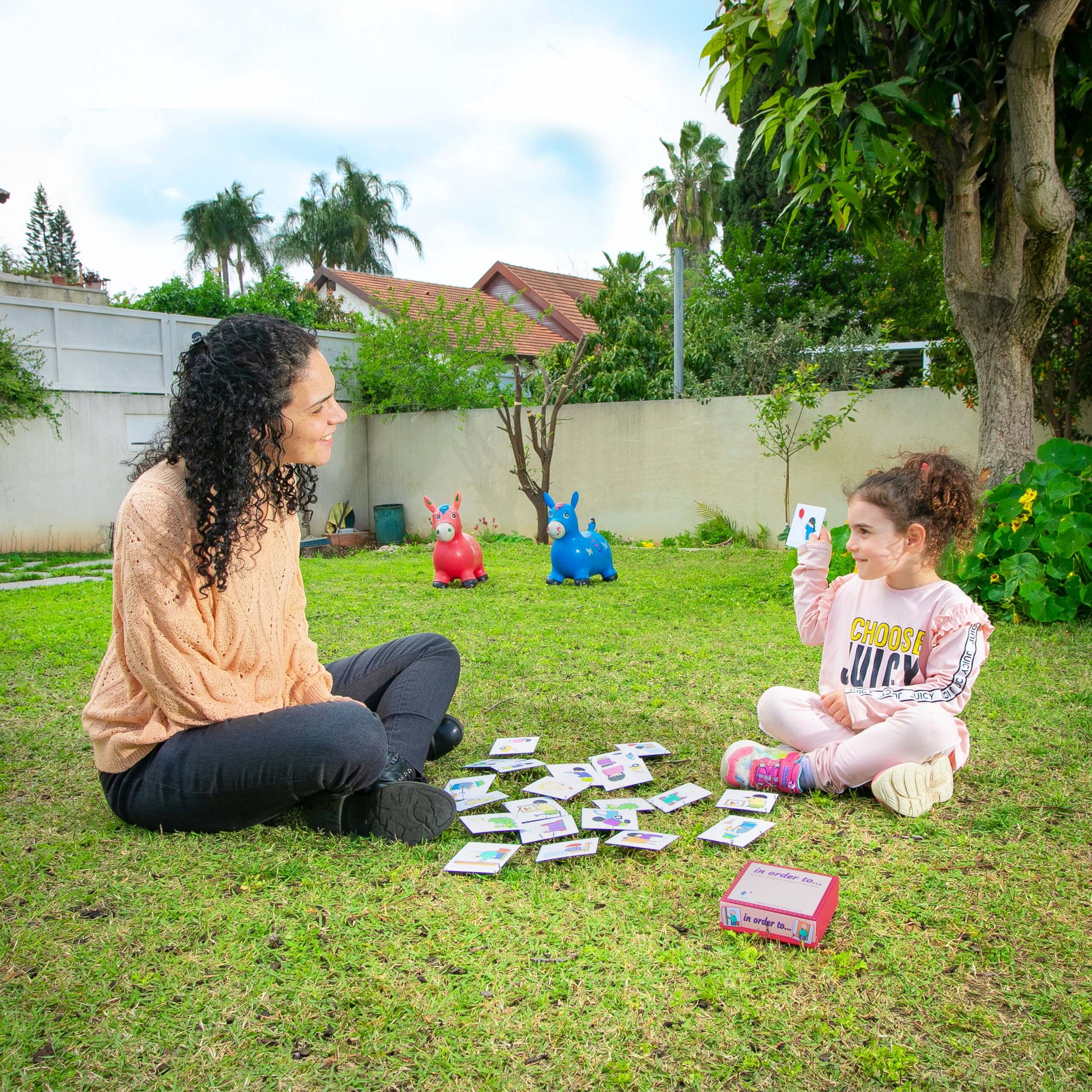 IN ORDER TO - A MEMORY GAME TEACHES PURPOSE PHRASES