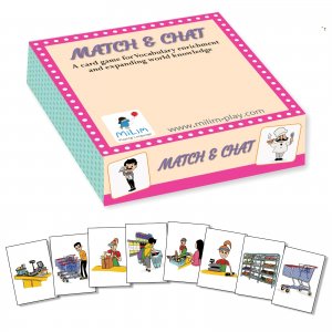 MATCH & CHAT card game  for vocabulary enrichment and and expanding world knowledge